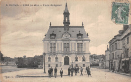 91 CORBEIL L HOTEL DE VILLE PLACE GALIGNANI - Corbeil Essonnes