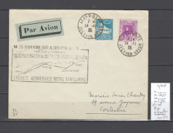 Algérie - 1er Vol Alger - Constantine - 14/11/1935 - - Airmail