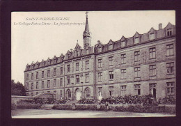 50 - SAINT-PIERRE-ÉGLISE - LE COLLÉGE NOTRE-DAME - ANIMÉE -   - Saint Pierre Eglise