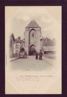 77 - MORET-sur-LOING - LA PORTE DU PONT - ATTELAGE - ANIMÉE -  - Moret Sur Loing