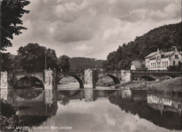 77240 - Hann. Münden - Werra Mit Werrabrücke - 1958 - Hannoversch Muenden