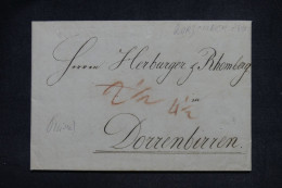 AUTRICHE - Lettre Pour Dorrenbirren En 1817 - L 153968 - ...-1850 Prephilately