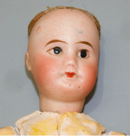 -ANCIENNE POUPEE SFBJ 60 PARIS 13/0 TETE PORCELAINE YEUX PEINTS Jouet Ancien     E - Dolls