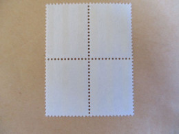 Essai Vignettes Expérimentales Bloc 4 Timbres Avec 3 Barres Phosphos  - Format Essai Pour BEQUET ? - Proefdrukken, , Niet-uitgegeven, Experimentele Vignetten