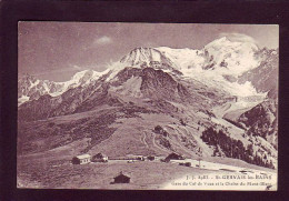 74 - SAINT-GERVAIS - GARE DU COL DE VOZA ET LA CHAINE DU MONT-BLANC -  - Saint-Gervais-les-Bains