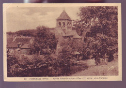 61 - DOMFRONT - ÉGLISE NOTRE-DAME-sur-L'EAU ET LA VARENNE -  - Domfront