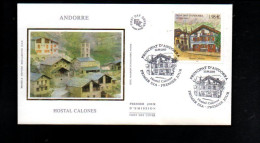 ANDORRE FDC 2005 HOTEL CALONES - FDC