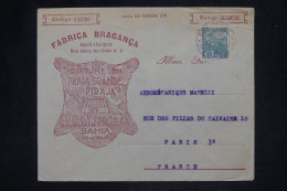 BRESIL - Enveloppe Commerciale Illustrée De Bahia Pour Paris  - L 153986 - Cartas & Documentos