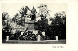 CPA Poznań Posen, Bismarck-Denkmal - Posen