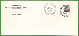ZA1417 - ITALY - Postal History - NATO Allied Forces Southern Europe NAPOLI 1961 - OTAN