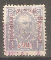 Montenegro,1906. Error Coustitution - Montenegro