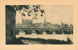 MAINE ET LOIRE SAUMUR LE PONT ET LE CHATEAU   (scan Recto-verso) KEVREN0435 - Saumur