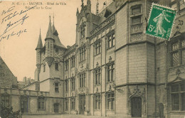 MAINE ET LOIRE SAUMUR HOTEL DE VILLE FACADE SUR LA COUR  (scan Recto-verso) KEVREN0435 - Saumur