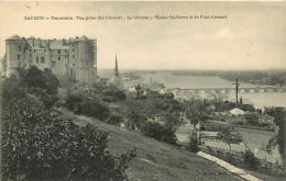 MAINE ET LOIRE SAUMUR CHATEAU EGLISE ST PIERRE  ET LE PONT CESSART   (scan Recto-verso) KEVREN0435 - Saumur