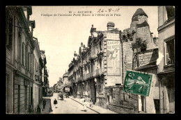 49 - SAUMUR - ANCIENNE PORTE NEUVE ET L'HOTEL DE LA PAIX - Saumur