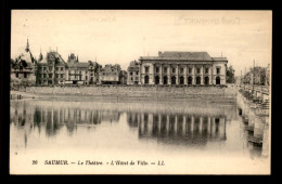 49 - SAUMUR - LE THEATRE ET L'HOTEL DE VILLE - Saumur