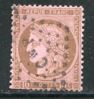 FRANCE- Y&T N°54- Cachet Ambulant - 1871-1875 Cérès