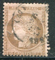 FRANCE- Y&T N°58- Oblitéré - 1871-1875 Cérès