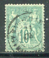 FRANCE- Y&T N°65- Oblitéré - 1876-1878 Sage (Tipo I)