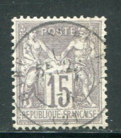 FRANCE- Y&T N°66- Oblitéré - 1876-1878 Sage (Tipo I)