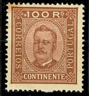 Portugal, 1892/3, # 73b Dent. 13 1/2, P. Porcelana, MH - Unused Stamps