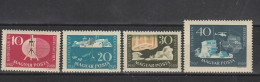 Hungary 1959 IGY 4v ** Mnh (60337) - Anno Geofisico Internazionale