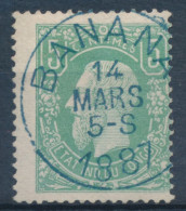 BELGIAN CONGO 1886 ISSUE COB 1 USED - 1884-1894