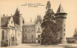 ALLIER VICHY CUSSET CHATEAU DE BOURBON BUSSET ET LA CHAPELLE  (scan Recto-verso) KEVREN0527 - Vichy