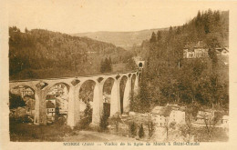 JURA MOREZ VIADUC DE LA LIGNE DE MOREZ A SAINT CLAUDE(scan Recto-verso) KEVREN0578 - Morez