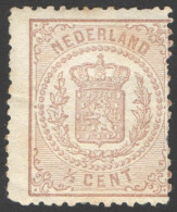 Nederland 1870 NVPH Nr 13 Ongebruikt/MH Rijkswapen, Cote Of Arms, Armoirie - Nuevos