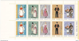 FINLANDE 1972 COSTUMES CARNET Yvert C674 NEUF** MNH Cote : 30 Euros - Nuevos