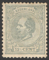 Nederland 1875 NVPH Nr 22 Ongebruikt/MH Koning Willem III, King William III - Nuevos