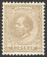 Nederland 1872 NVPH Nr 27 Ongebruikt/MH Koning Willem III, King William III - Nuevos