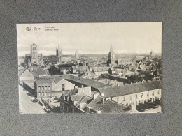 Ypres Panorama General View Carte Postale Postcard - Ieper