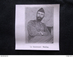 La Spedizione Moll: Il Tenente Mailles Stampa Del 1907 - Autres & Non Classés