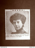 Neera O Anna Zuccari Radius Milano, 7 Maggio 1846 – 19 Luglio 1918 Scrittrice - Autres & Non Classés
