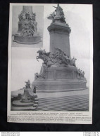 Monumento Dell'indipendenza Della Repubblica D'Argentina Stampa Del 1909 - Autres & Non Classés
