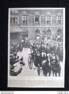 Accoglienza Dei Generali Boeri A La Haye, In Francia Stampa Del 1902 - Autres & Non Classés