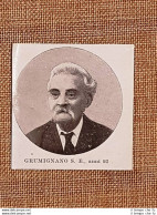 Grumignano S.E. Nel 1926 93 Anni Garibaldino Dei Mille Di Garibaldi - Autres & Non Classés