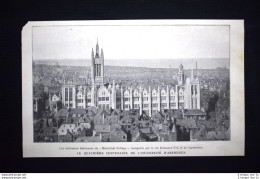 Marischal College, Re Edoardo VII + L'Avana:Marinai Americani Stampa Del 1906 - Other & Unclassified