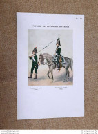 Uniformi Dei Finanzieri Imperiali A Piedi 1806 A Cavallo 1812 Guardia Di Finanza - Other & Unclassified