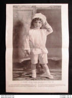 Prima Culotte Di Aleksej Nikolaevi? Romanov, Figlio Di Nicola II Stampa Del 1907 - Other & Unclassified