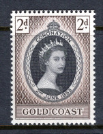 Gold Coast 1953 QEII Coronation MNH (SG 165) - Gold Coast (...-1957)