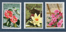 Belgique België, **, Yv 1523, 1524, 1525, Mi 1580, 1581, 1582, SG 2142, 2143, 2144, Floralie Gantoises, - Unused Stamps