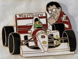 FORMULE 1 -  AYRTON SENNA - MARLBORO - CAR - VOITURE - AUTOMOBILE - AUTO - N°8 - SHELL - COQUILLAGE - HONDA  - (34) - F1