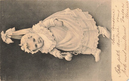 FANTAISES - Un Bébé Suspendu Avec Un Noeud - Carte Postale Ancienne - Baby's