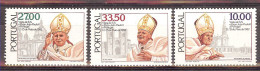 (PTG)   Yv 1544/6 ** Pape Jean Paul II. - Ongebruikt