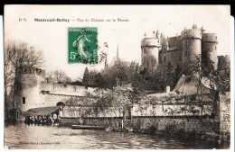 Montreuil Bellay. Vue Du Château Sur Le Thouet. à Marie Chatelain à Paris 6°. - Montreuil Bellay