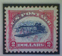 United States, Scott #4806a, Used(o), 2013, Inverted Jenny, Single, $2, Blue, Black, And Red - Usados