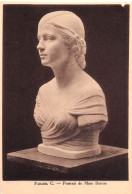 Sculpture Buste FARAMA C Portrait De Madame BOIRON  66 (scan Recto Verso)KEVREN0744 - Sculptures